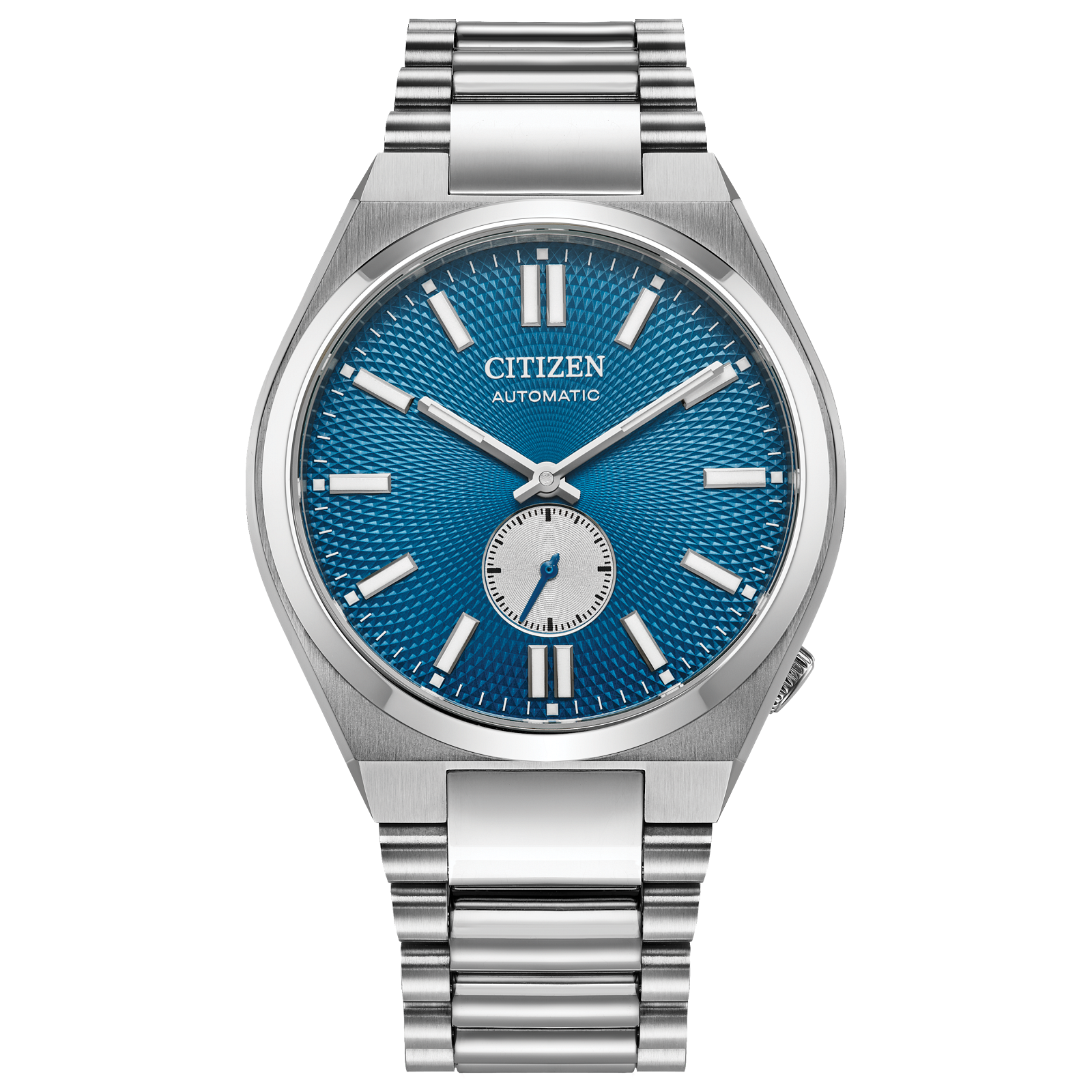 Reloj Citizen Tsuyosa Small seconds con Dial Azul automático caja de 40 MM para caballero | Elegancia Relojería